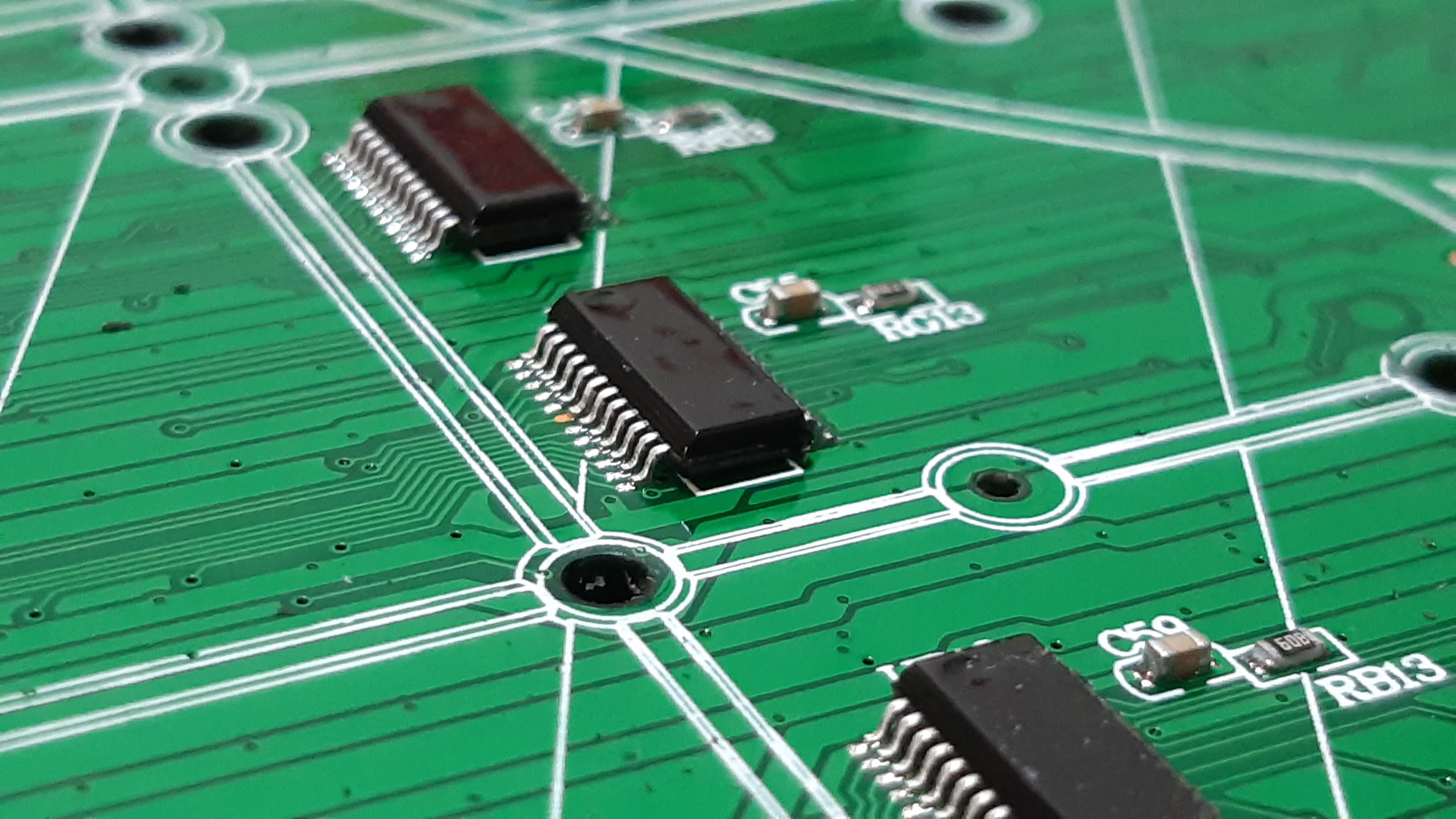 IC replacement and repair for LED modules using high precision equipment